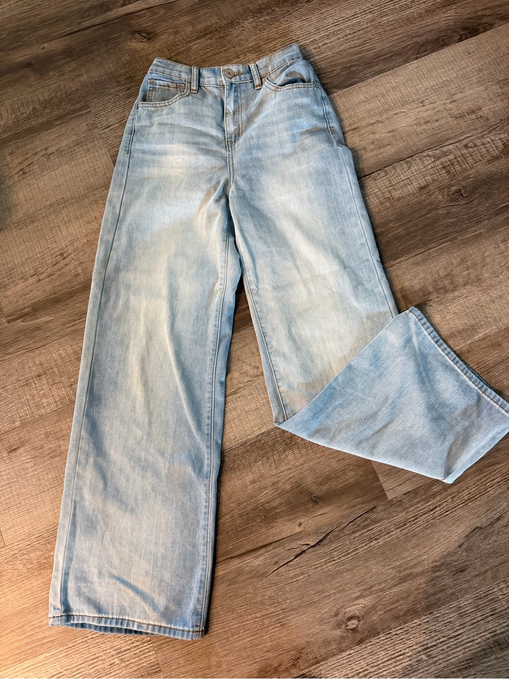 So Good for Life Light Blue Wide-Leg Women’s Jeans 5/27w